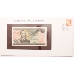 Nemzetek Bankjegyei - Luxembourg 50 frank 1972