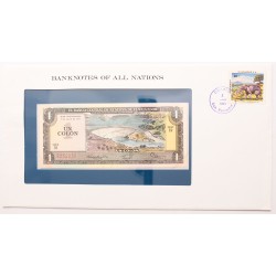 Nemzetek Bankjegyei - El Salvador 1 colon 1980