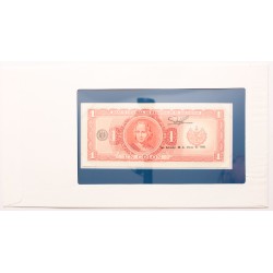 Nemzetek Bankjegyei - El Salvador 1 colon 1980