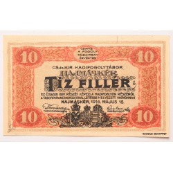 Hadifogolytábor Hajmáskér 10 fillér 1916