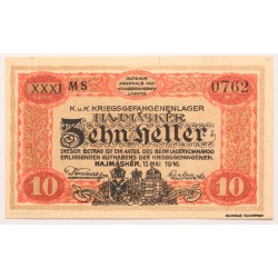 Hadifogolytábor Hajmáskér 10 fillér 1916