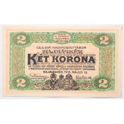 Hadifogolytábor Hajmáskér 2 korona 1916