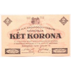 Hadifogolytábor Somorja 1 korona 1916