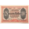 Hadifogolytábor Nezsider 20 fillér 1916