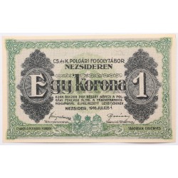Hadifogolytábor Nezsider 1 korona 1916
