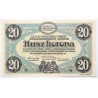 Hadifogolytábor Zalaegerszeg 20 korona 1916