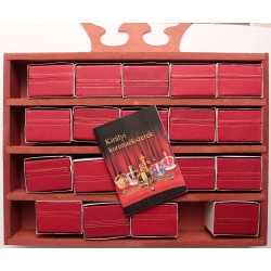 Mini Királyi koronák gyűjtemény díszdobozban 19db