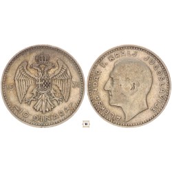Jugoszlávia 10 dinár 1931 Párizs