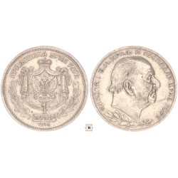 Montenegro 1 perper 1914