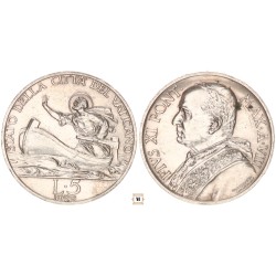 Vatikán XI. Pius 5 lire 1929
