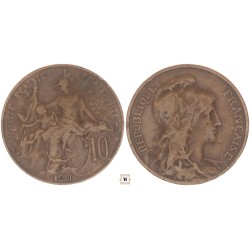 Franciaország 10 centimes 1911 Párizs