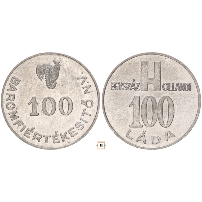 Barnevál Baromfiértékesítő NV Egyszáz Hollandi láda 100 bárca Barnevál Baromfiértékesítő NV Egyszáz Hollandi láda 100 bárca
