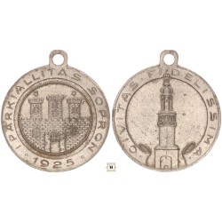 Civitas Fidelissima - Iparkiállítás Sopron 1925 érem