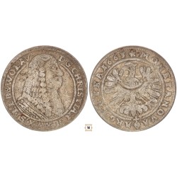 Szilézia-Liegnitz-Brieg 15 krajcár 1663 R!