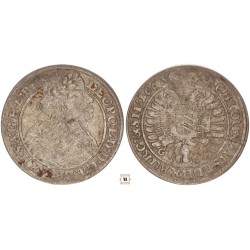 I. Lipót 15 krajcár 1663 GH Boroszló