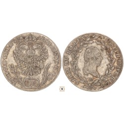 II. József 20 krajcár 1787 B