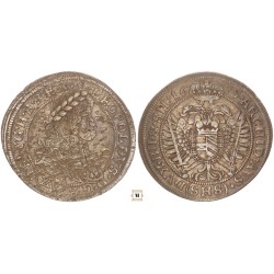 I. Lipót 15 krajcár 1675 SHS Boroszló