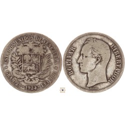 Venezuela 5 bolivares 1924