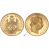 Ausztria 8 florin 20 frank 1871