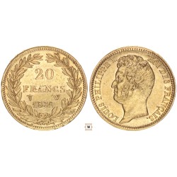 Franciaország 20 francs 1831 W