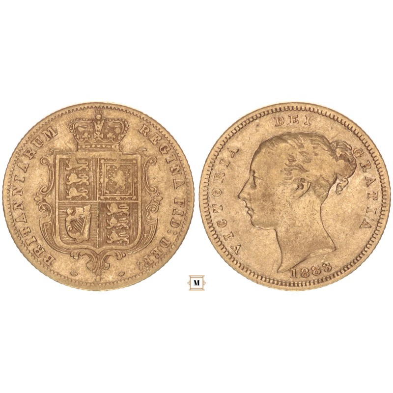 Ausztrália 1/2 sovereign 1883 Ausztrália 1/2 sovereign 1883