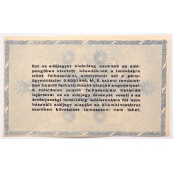 Tízmillió adópengő 1946