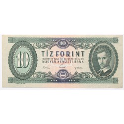 10 forint 1962 fordított alapnyomat