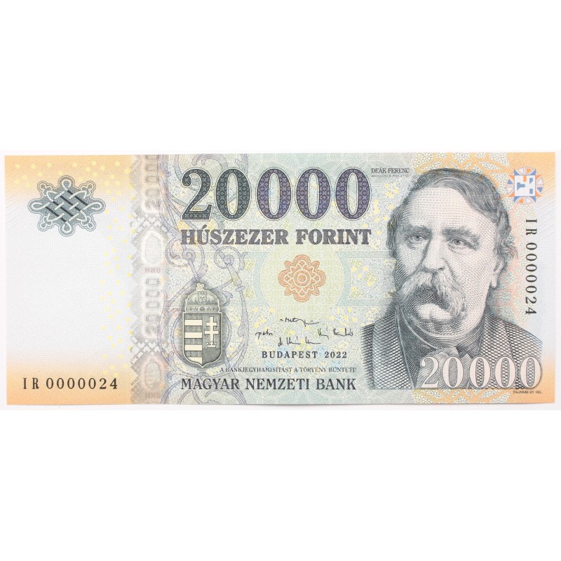 20000 forint 2022 alacsony sorszám 20000 forint 2022 alacsony sorszám