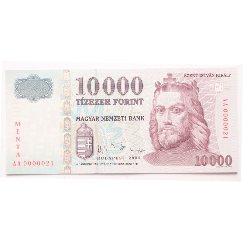 10000 forint 2004 AA MINTA 10000 forint 2004 AA MINTA