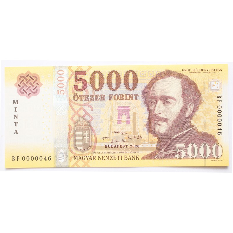 5000 forint 2020 BF MINTA 5000 forint 2020 BF MINTA