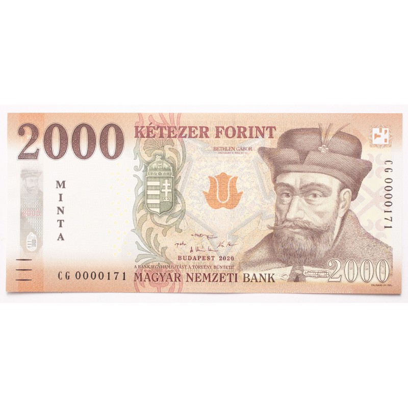 2000 forint 2020 CG MINTA 2000 forint 2020 CG MINTA