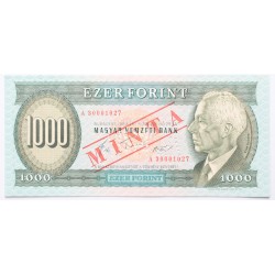 1000 forint 1983. március A sorozat MINTA