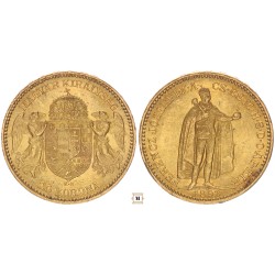 Ferenc József 20 korona 1893 KB