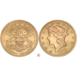 USA 20 dollár 1900 Philadelphia