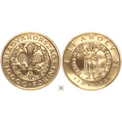 10 000 forint I. Károly aranyforintja 2012 BP Piedfort