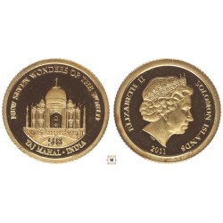 Salamon-szigetek 5 dollár Taj Mahal 2011