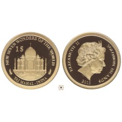 Salamon-szigetek 1 dollár Taj Mahal 2013