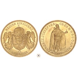 Ferenc József 10 korona 1912 KB