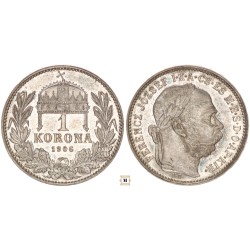 Ferenc József  1 korona 1906 KB RR!