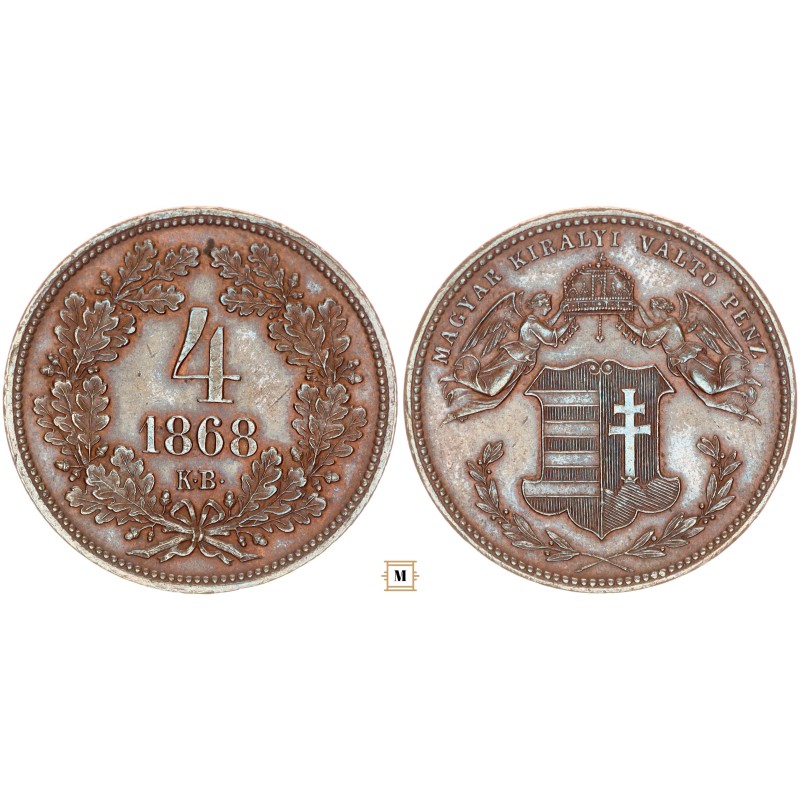 4 krajcár 1868 KB 4 krajcár 1868 KB