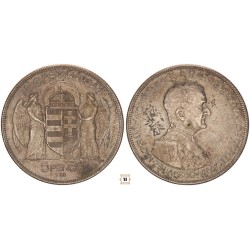 Horthy Miklós 5 pengő 1930 BP