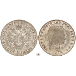 V. Ferdinánd 10 kreuzer 1842 E RR!