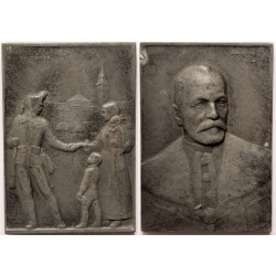 Tisza István - Marosvásárhely 1914-1915 plakett