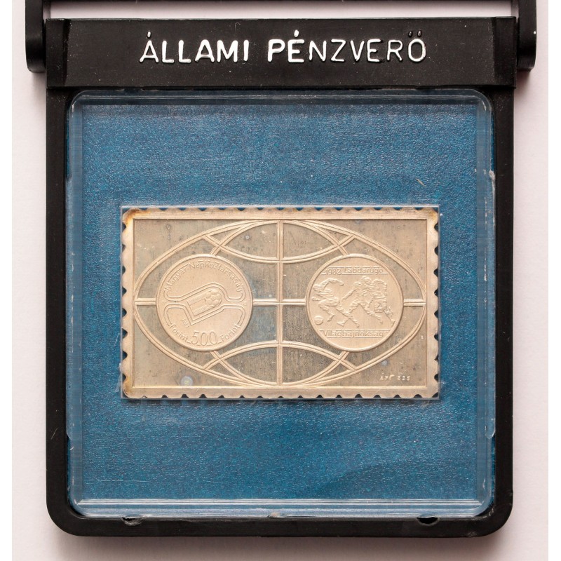 ÁPV Bélyegérem 500 forint Labdarúgó VB'82 1981 BP ÁPV Bélyegérem 500 forint Labdarúgó VB'82 1981 BP