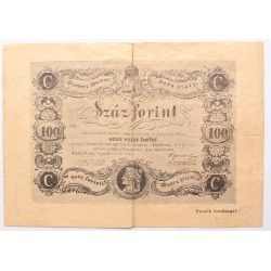 Révai Testvérek 100 forint 1848 reklámbankó