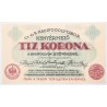 Hadifogolytábor Kenyérmező 10 korona 1916 Hadifogolytábor Kenyérmező 10 korona 1916