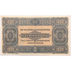 1000 korona 1923 Magyar Pénzjegynyomda Rt.