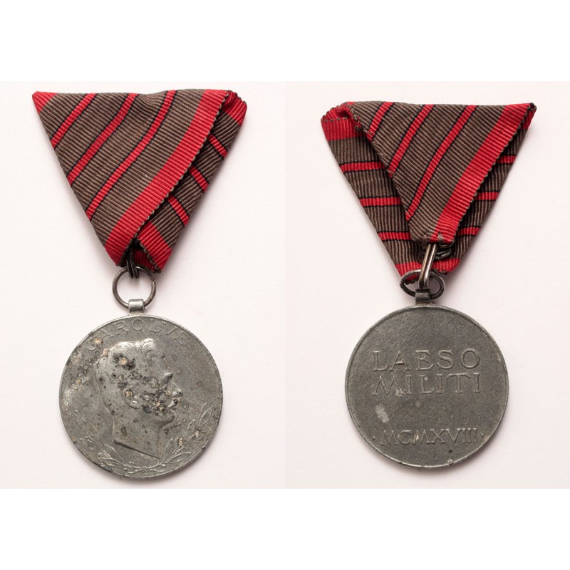 Károly sebesülési érem, három sebesülés után Károly sebesülési érem, három sebesülés után