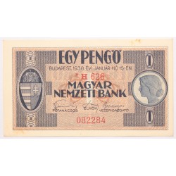 1 pengő 1938 csillagos