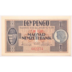 1 pengő 1938 csillagos